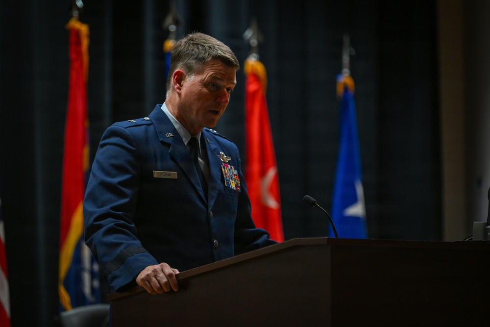 Mississippi Air National Guard Change of Command Ceremony