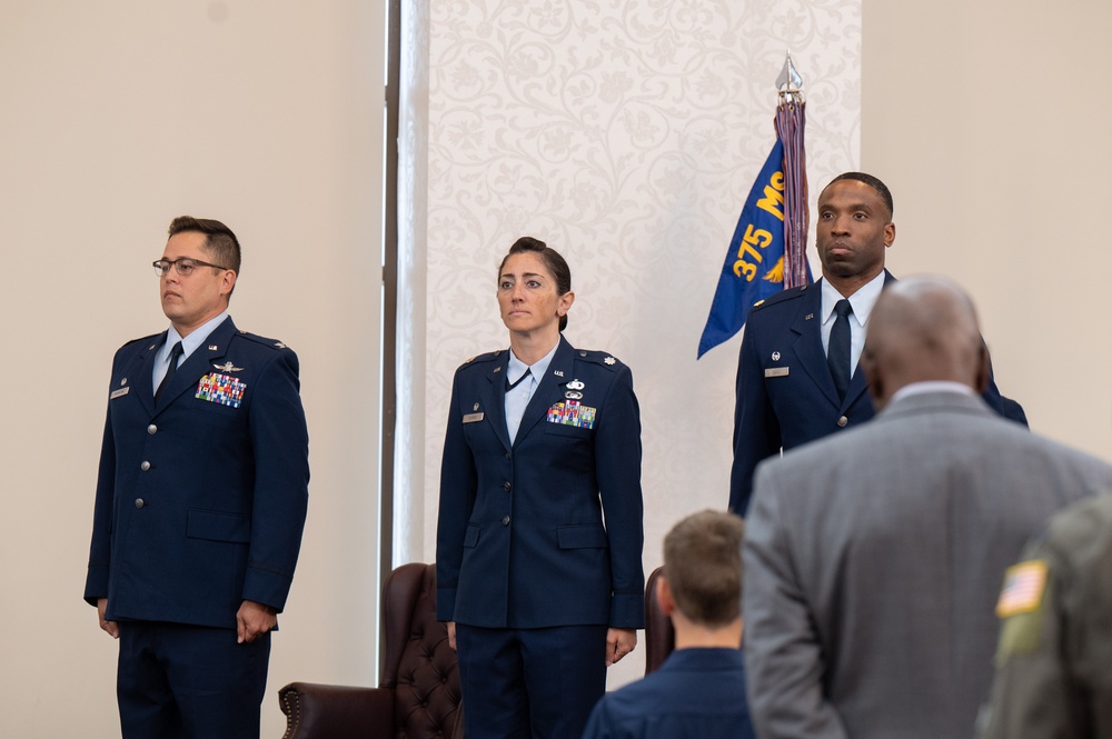 375th FSS change of command