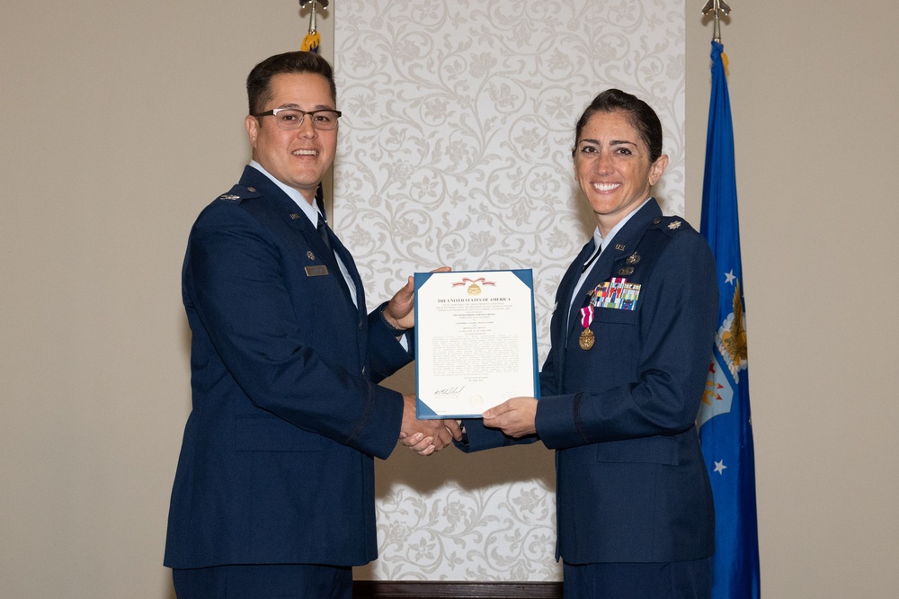 375th FSS change of command