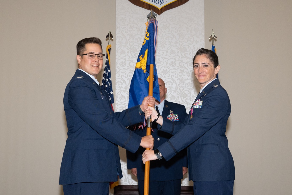 375th FSS change of command