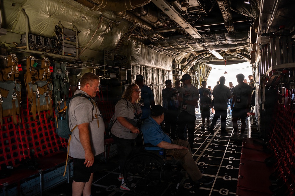 Operation Penguin Visits 182nd Airlift Wing