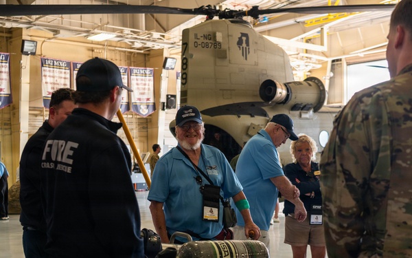 Operation Penguin Visits 182nd Airlift Wing