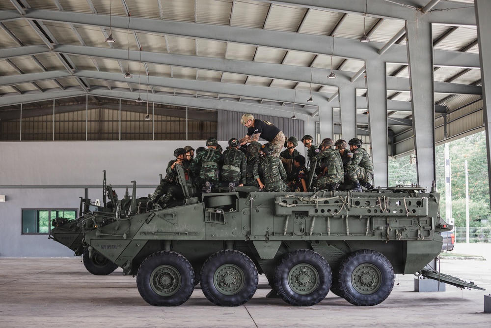 Washington National Guard Deepens Historic Partnership with Royal Thai Army through Seventh Stryker Leader Course
