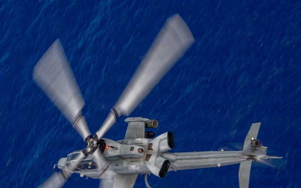 VMM-164 and 16th CAB Conduct Flight Ops from USS Essex