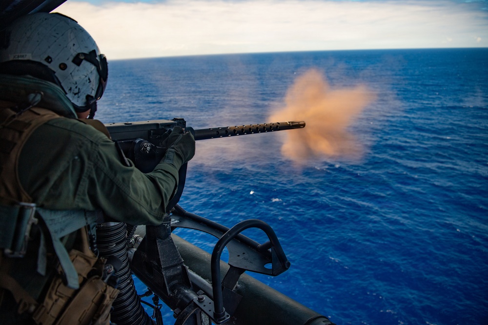 VMM-164 and 16th CAB Conduct Flight Ops from USS Essex