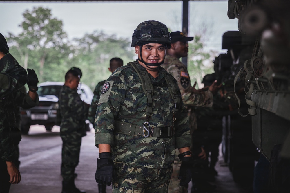 Washington National Guard Deepens Historic Partnership with Royal Thai Army through Seventh Stryker Leader Course