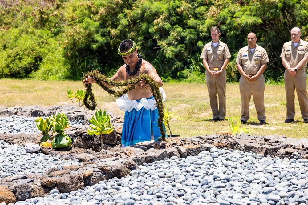 PMRF Hosts Summer Solstice Ceremony Honoring Lineal Descendants of Na 'Ohana Papa 'O Mānā