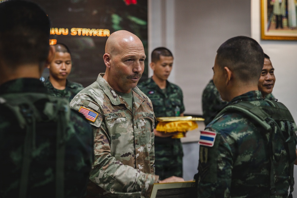 Washington National Guard Deepens Historic Partnership with Royal Thai Army through Seventh Stryker Leader Course