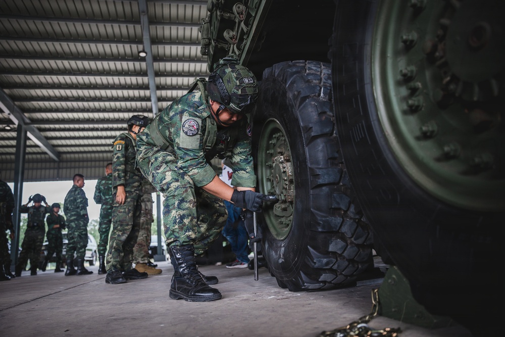 Washington National Guard Deepens Historic Partnership with Royal Thai Army through Seventh Stryker Leader Course