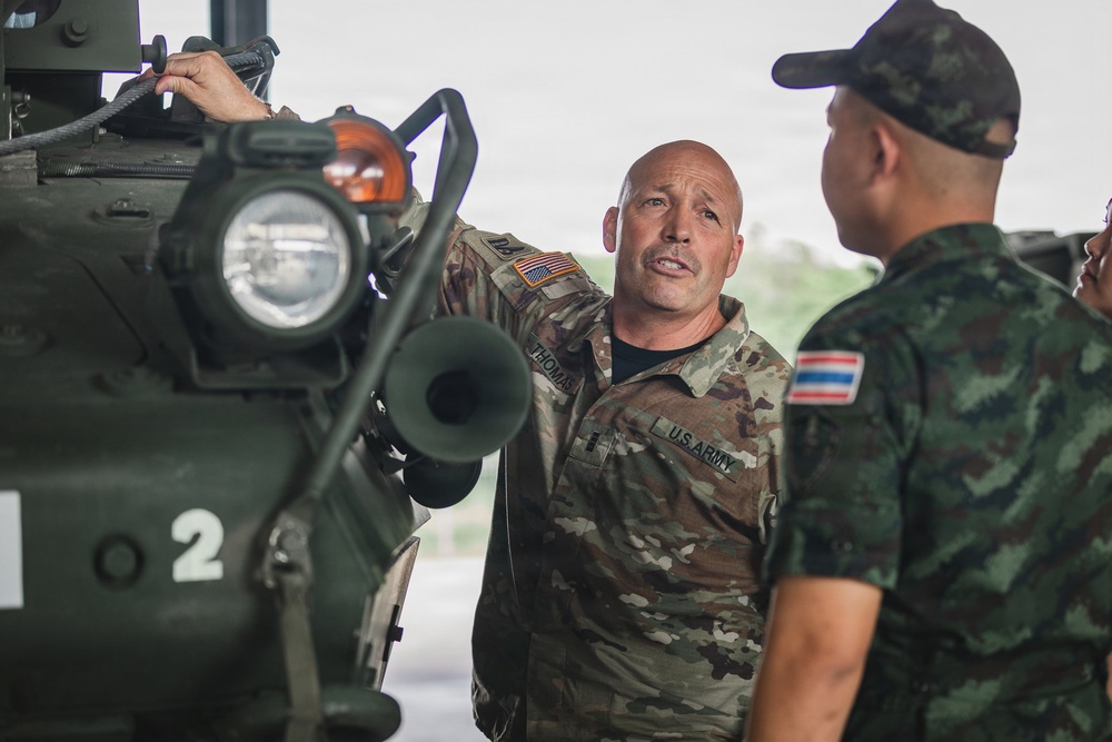 Washington National Guard Deepens Historic Partnership with Royal Thai Army through Seventh Stryker Leader Course