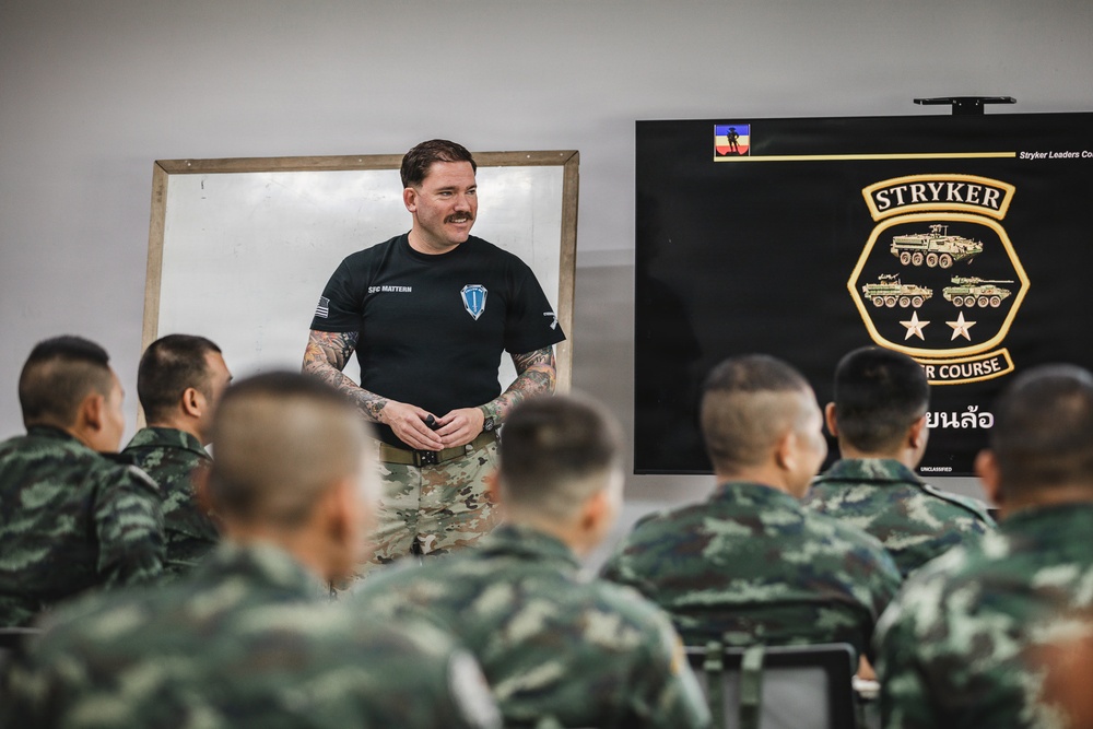 Washington National Guard Deepens Historic Partnership with Royal Thai Army through Seventh Stryker Leader Course