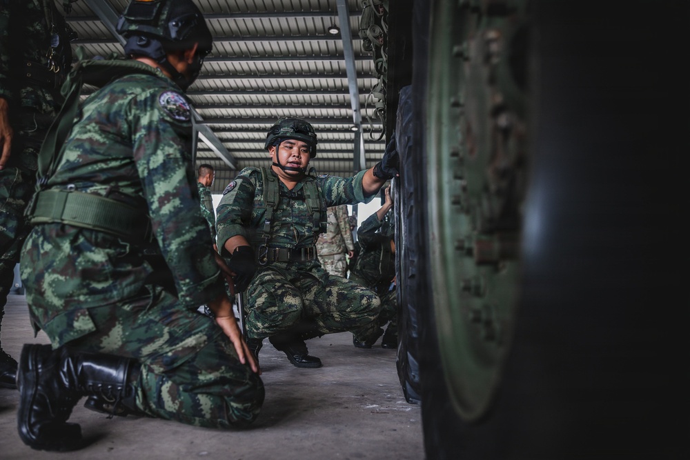 Washington National Guard Deepens Historic Partnership with Royal Thai Army through Seventh Stryker Leader Course
