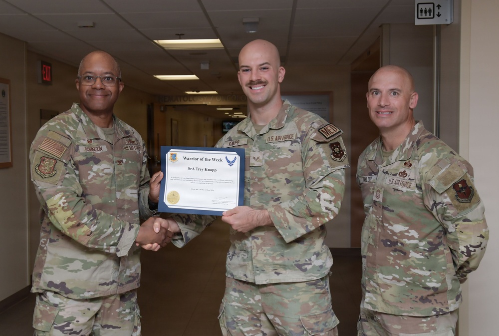 Warrior of the Week: SrAmn Trey Knapp