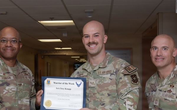 Warrior of the Week: SrAmn Trey Knapp