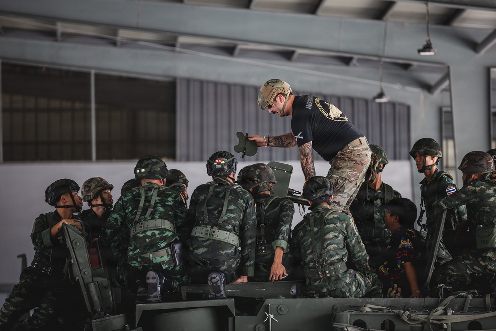 Washington National Guard Deepens Historic Partnership with Royal Thai Army through Seventh Stryker Leader Course