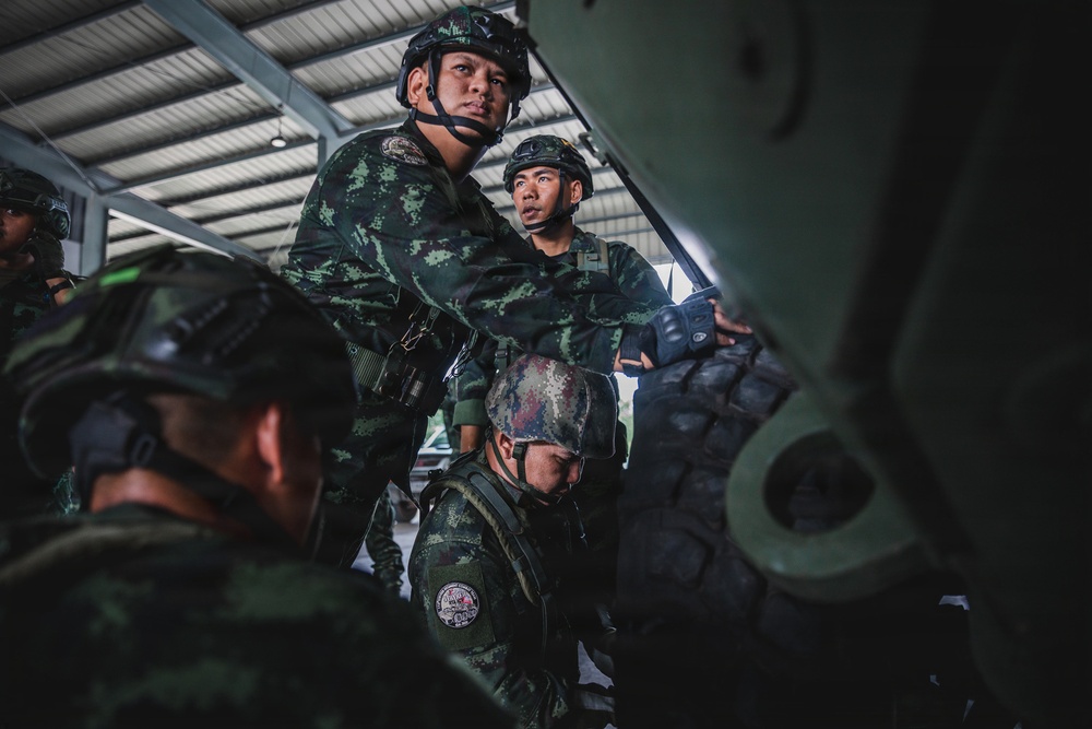 Washington National Guard Deepens Historic Partnership with Royal Thai Army through Seventh Stryker Leader Course