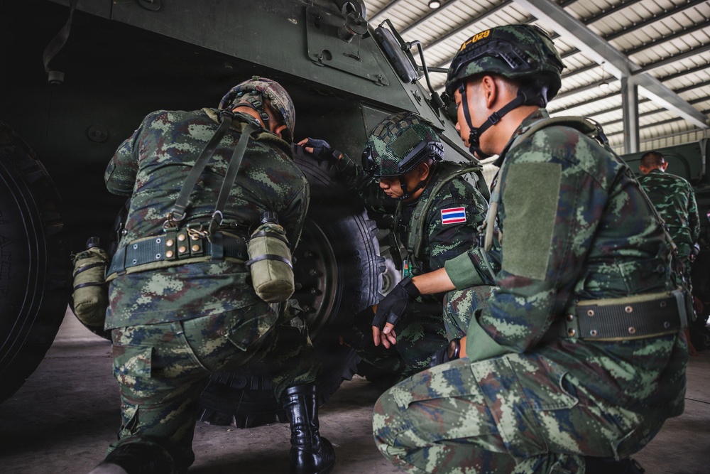 Washington National Guard Deepens Historic Partnership with Royal Thai Army through Seventh Stryker Leader Course