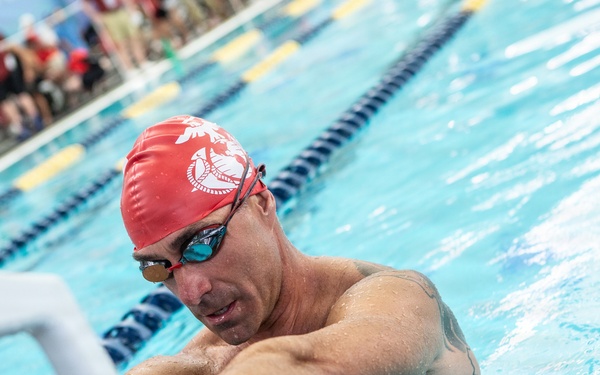 Team Marine Corps Exhibits Mental Toughness at 2026 Warrior Games Swimming Competition