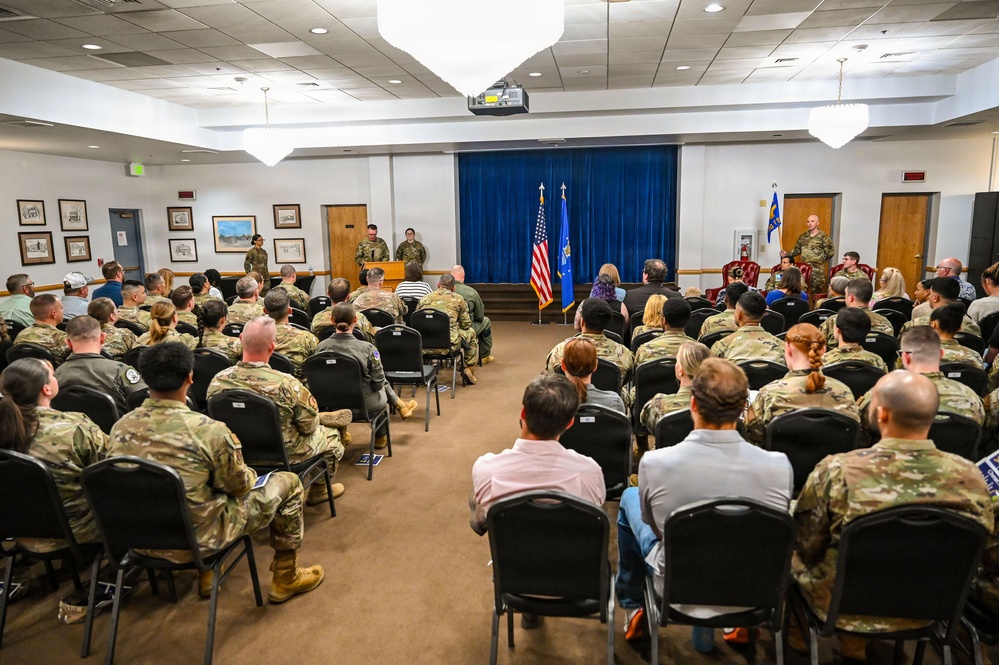 90 FSS Change of Command