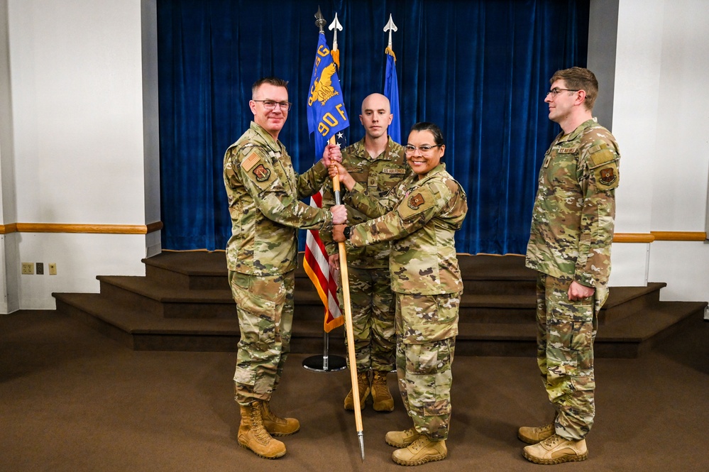 90 FSS Change of Command