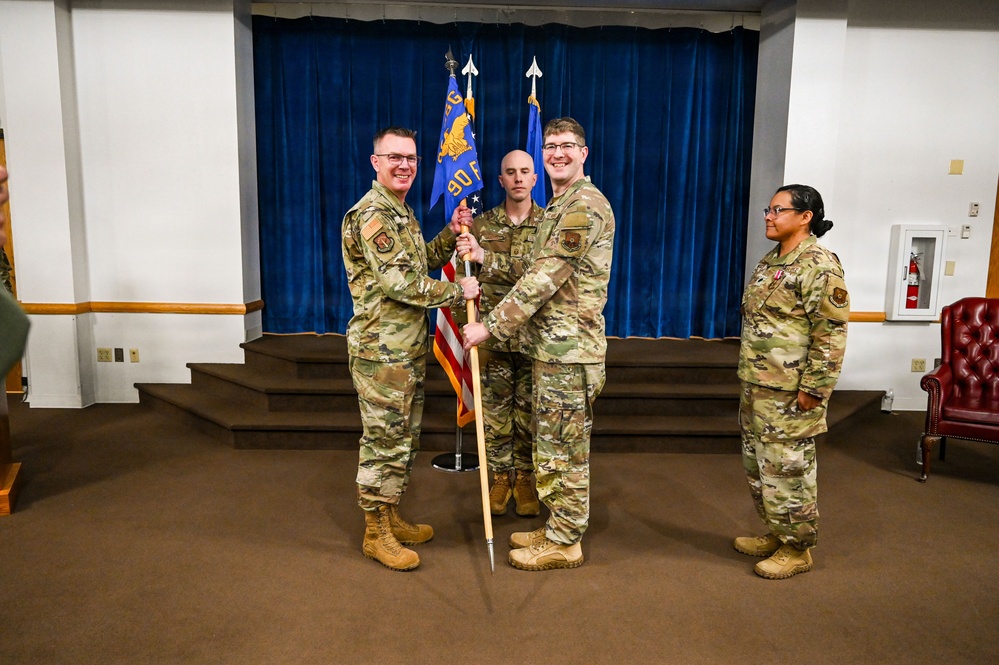 90 FSS Change of Command