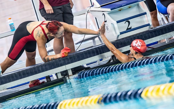 Team Marine Corps Exhibits Mental Toughness at 2026 Warrior Games Swimming Competition