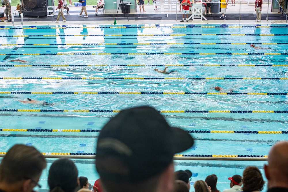Team Marine Corps Exhibits Mental Toughness at 2026 Warrior Games Swimming Competition