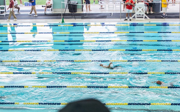 Team Marine Corps Exhibits Mental Toughness at 2026 Warrior Games Swimming Competition