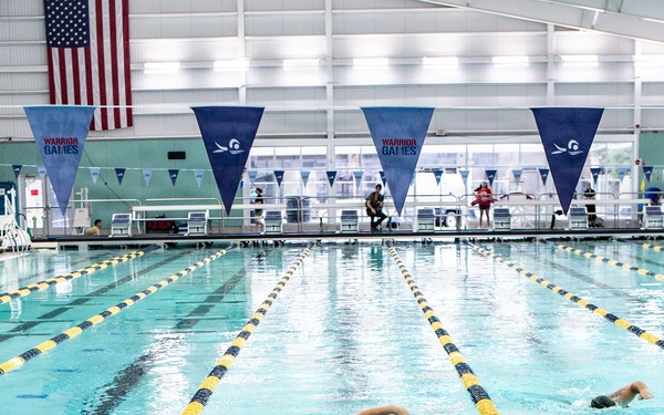 Team Marine Corps Exhibits Mental Toughness at 2026 Warrior Games Swimming Competition