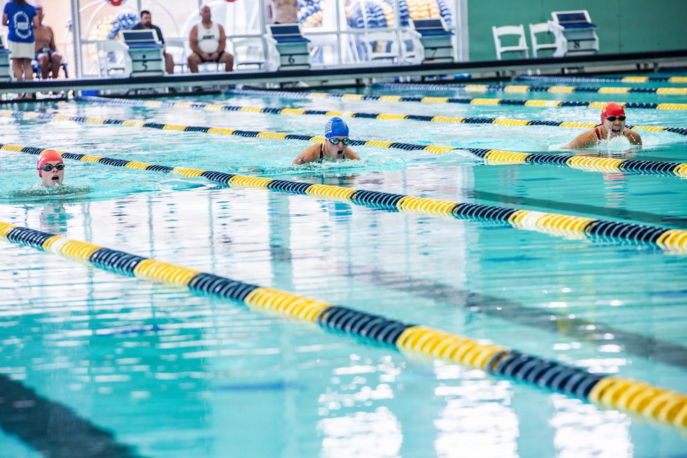Team Marine Corps Exhibits Mental Toughness at 2026 Warrior Games Swimming Competition