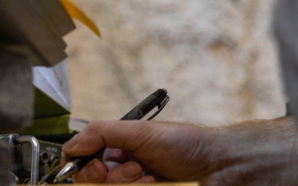 U.S. Marine Corps Reserve Marines conduct command post exercise during MFRITX 3-26
