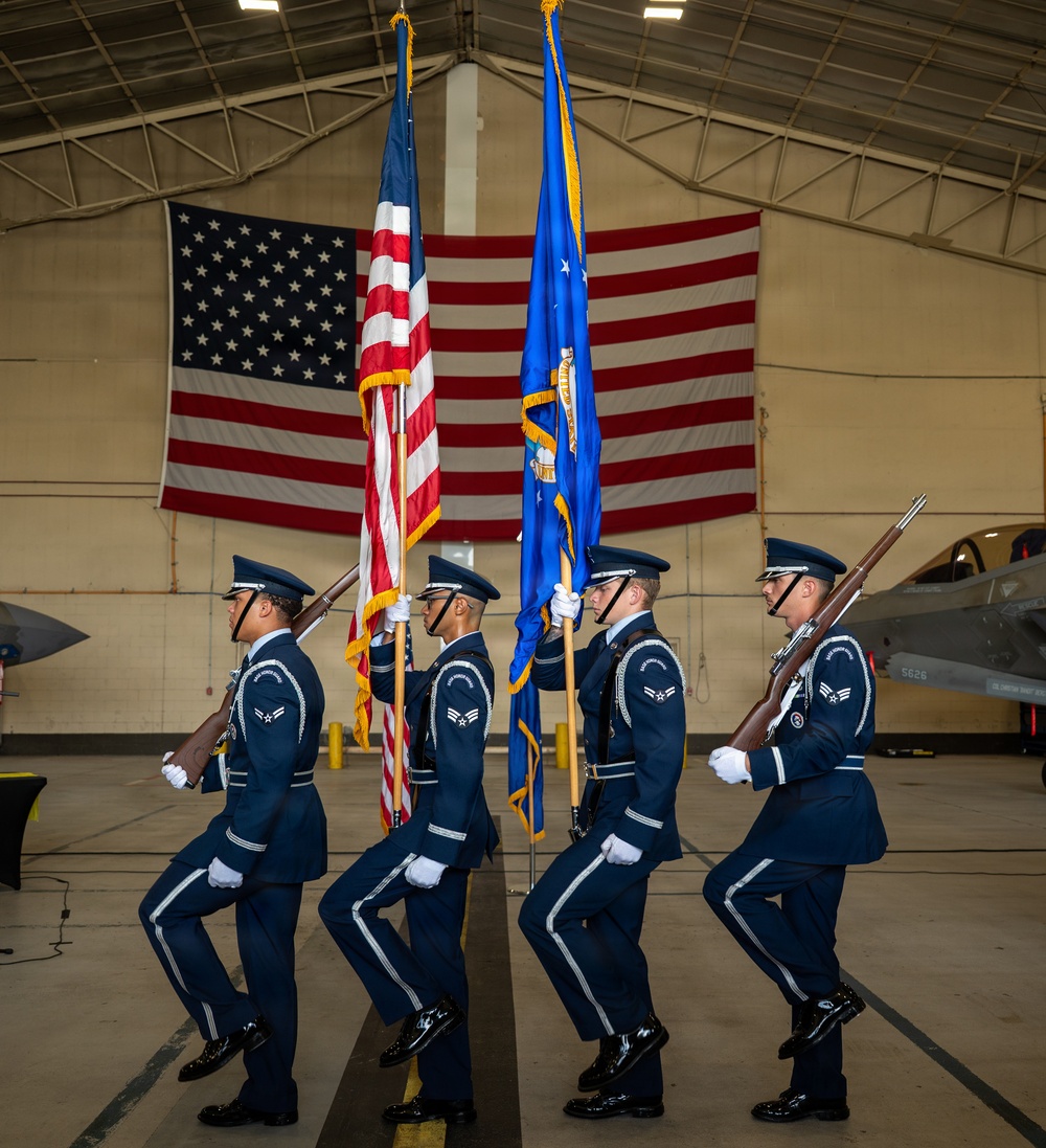 325th FW change of command