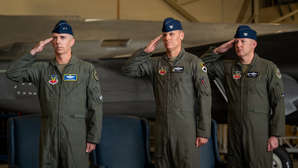 325th FW change of command