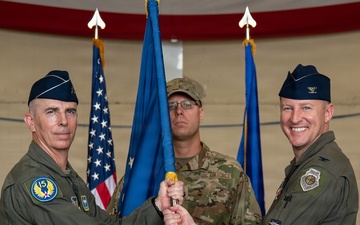 325th FW change of command
