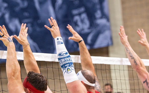 Team Marine Corps Demonstrates Determination in Sitting Volleyball Semifinals at 2026 Warrior Games
