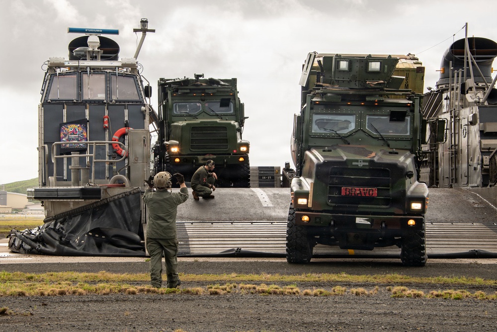 LCAC Landings in Hawaii