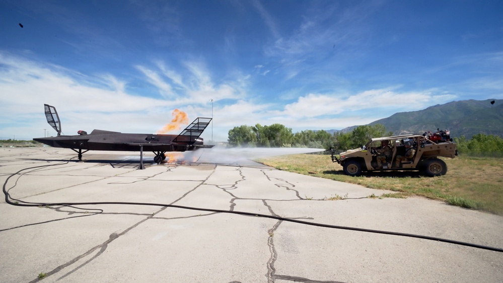 Where pavement ends: Hill AFB acquires unique off-road firefighting asset