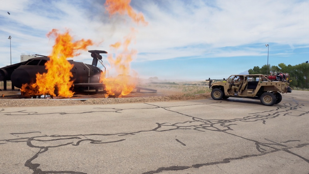 Where pavement ends: Hill AFB acquires unique off-road firefighting asset