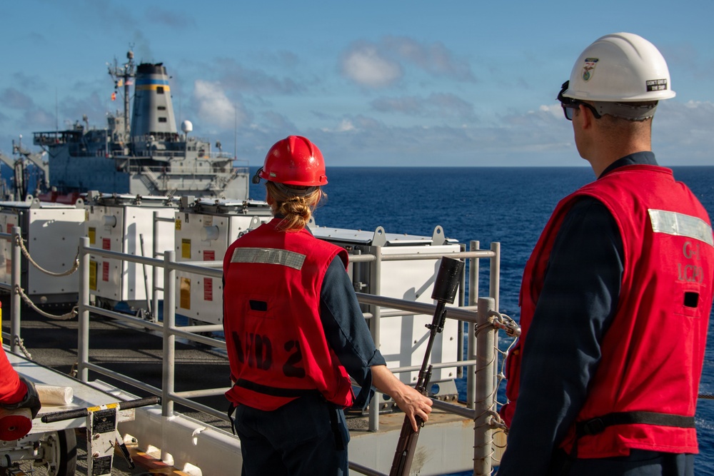 USS Essex Conducts Replenishment at Sea