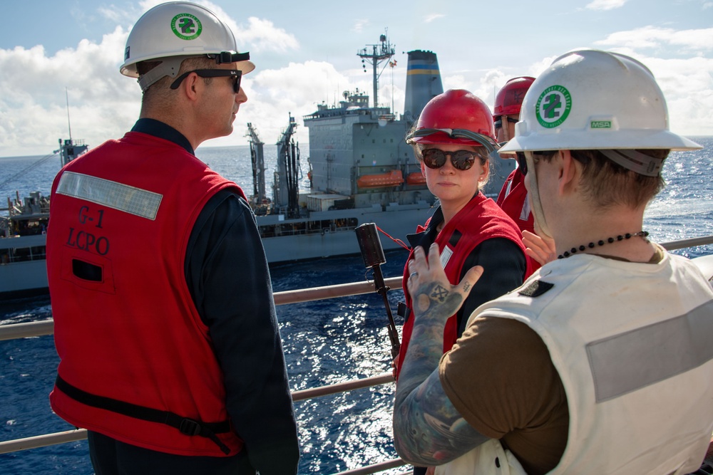 USS Essex Conducts Replenishment at Sea