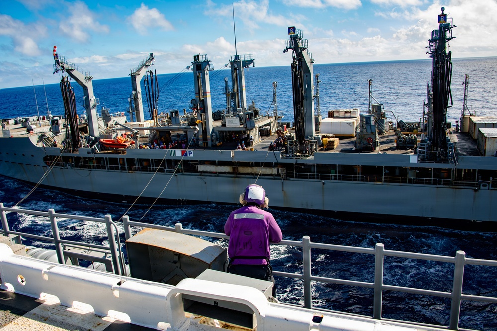 USS Essex Conducts Replenishment at Sea