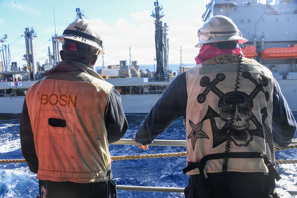 USS Essex Conducts Replenishment at Sea