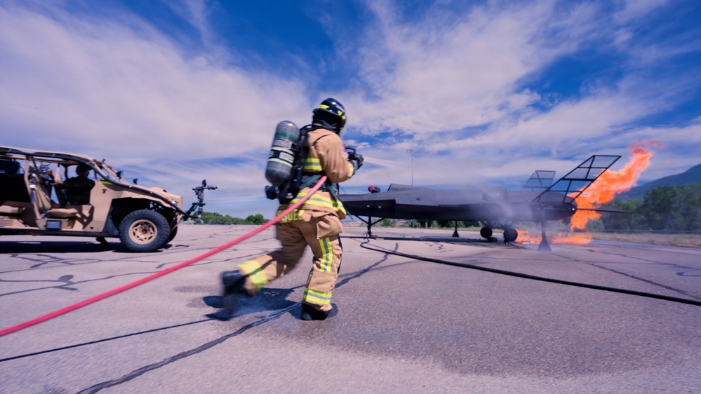 Where pavement ends: Hill AFB acquires unique off-road firefighting asset