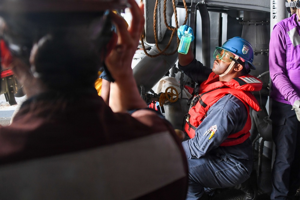 USS Essex Conducts Replenishment at Sea
