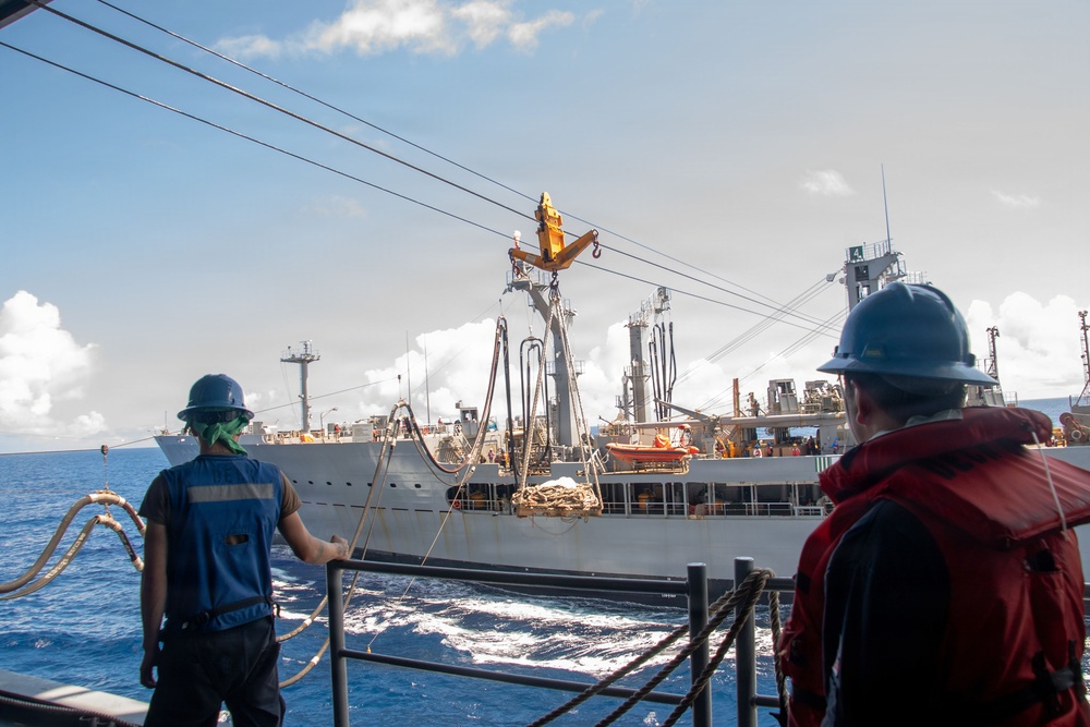 USS Essex Conducts Replenishment at Sea