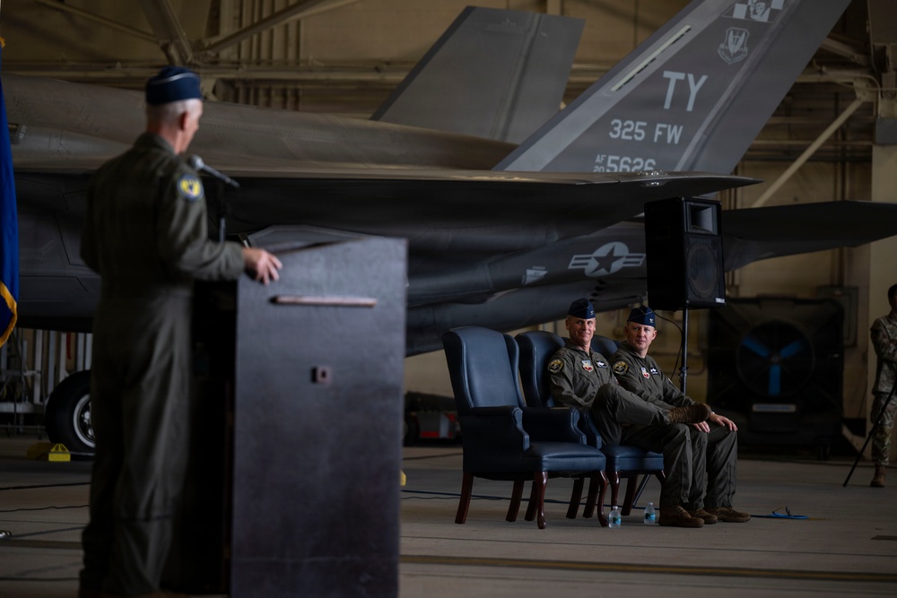 Thulin assumes command of 325th Fighter Wing