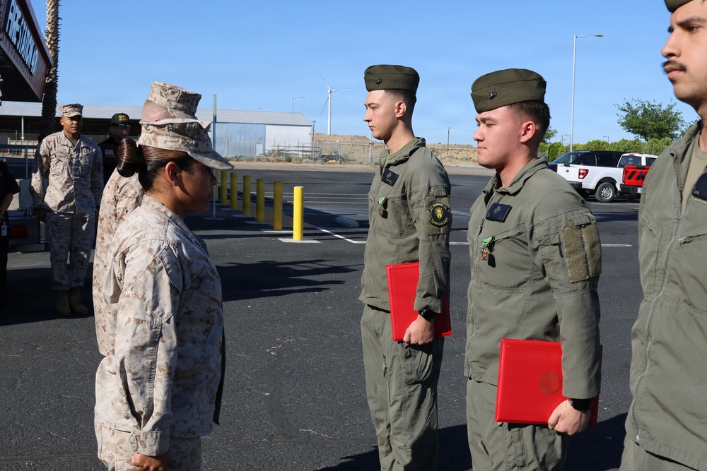 MCLB Barstow Fire &amp; Emergency Services were awarded the Navy and Marine Corps Achievement Medal