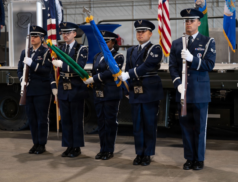 92nd Mission Support Group change of command ceremony