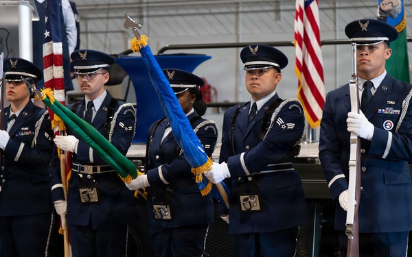 92nd Mission Support Group change of command ceremony