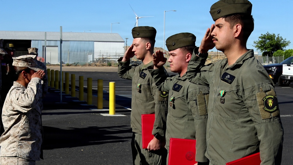 MCLB Barstow Fire &amp; Emergency Services were awarded the Navy and Marine Corps Achievement Medal